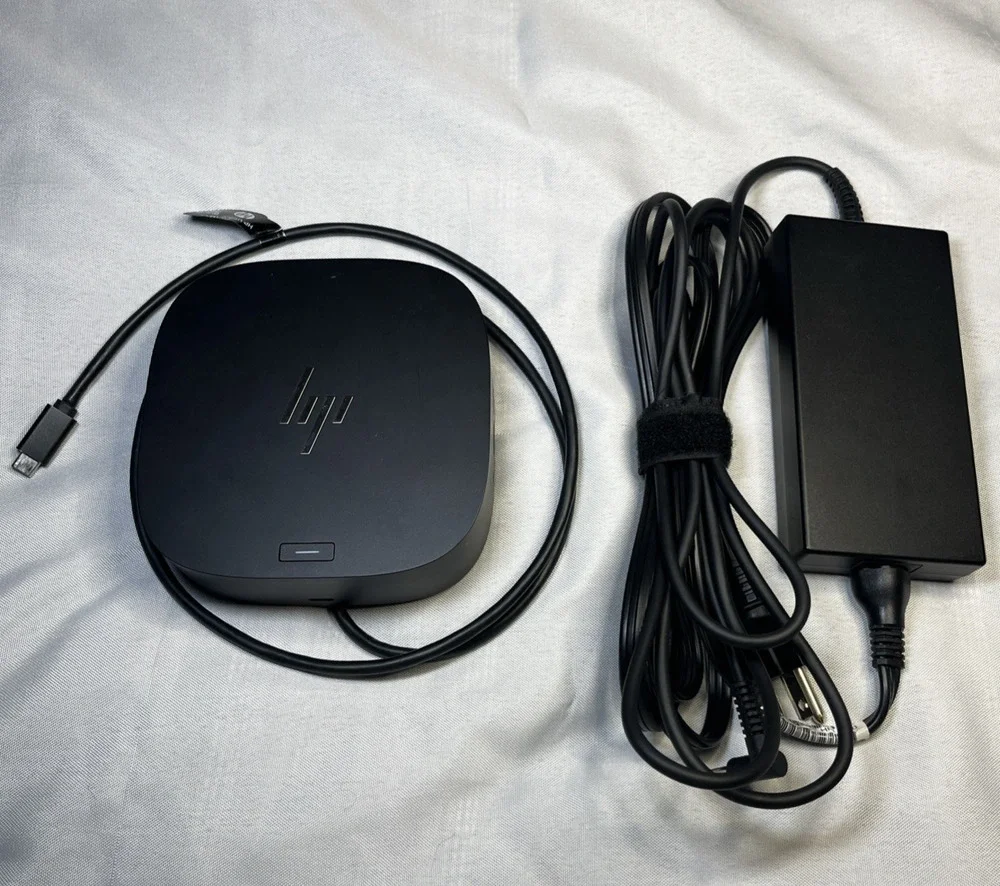 HP USB-C Dock G5 Docking Station (HSN-IX02) with 120W OEM AC Power Adapter